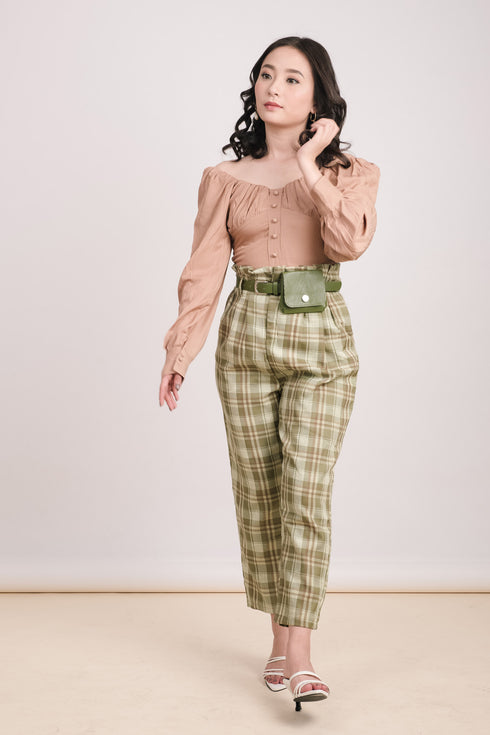 Femme Pants with Belt Bag